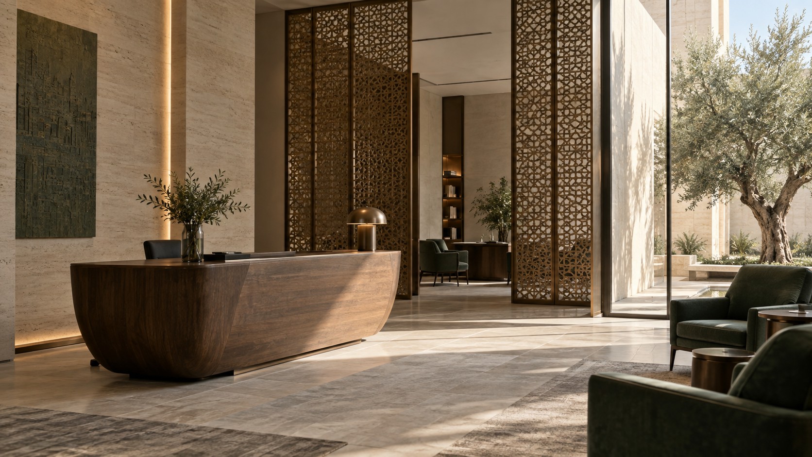 Illustrative image — Contemporary legal office